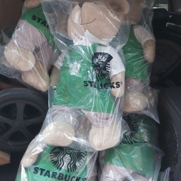 Starbucks 21th anniversary jumbo bearista bear