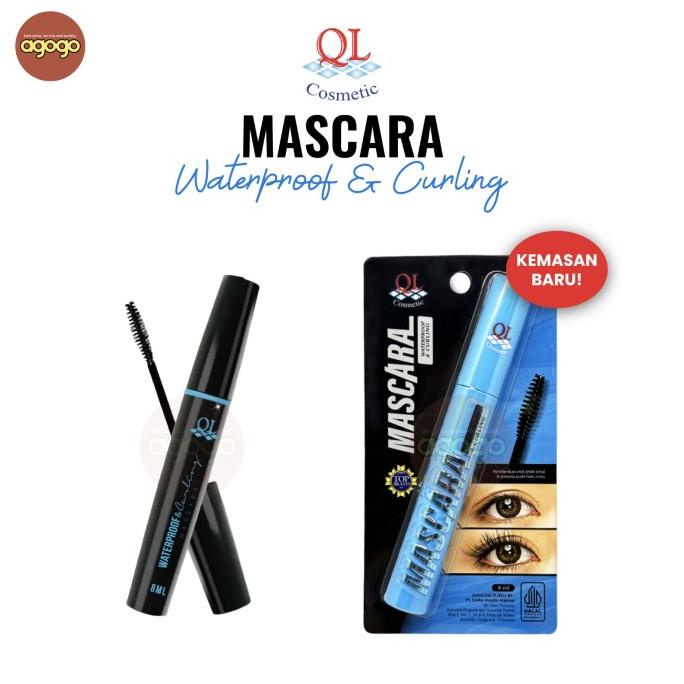 [ QL MASCARA ] MASCARA QL - WATERPROOF & CURLING MASCARA - QL COSMETIC