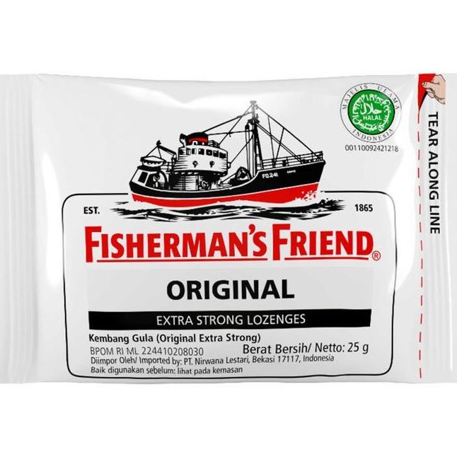 

Fisherman'S Friend Permen Extra Strong Original 25 G