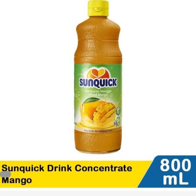 

Sirup Mangga Sunquick Syrup Manggo Botol 800 Ml