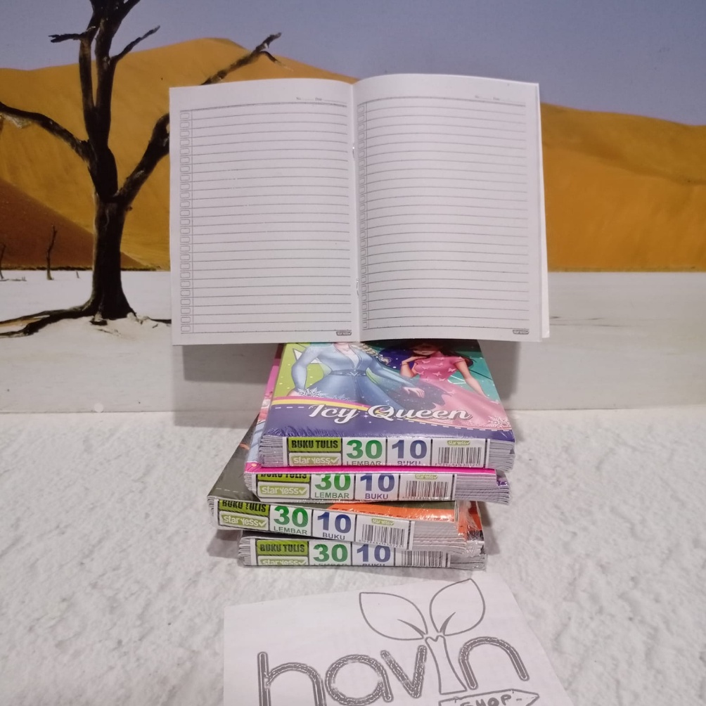 

➘ (10pc) buku tulis murah fancy gambar 30 lembar ➻Grosir