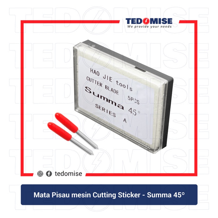

Terlaris Summa 45 Cutting Sticker Blade/Mata Pisau Cutting Summa 45 Plotter
