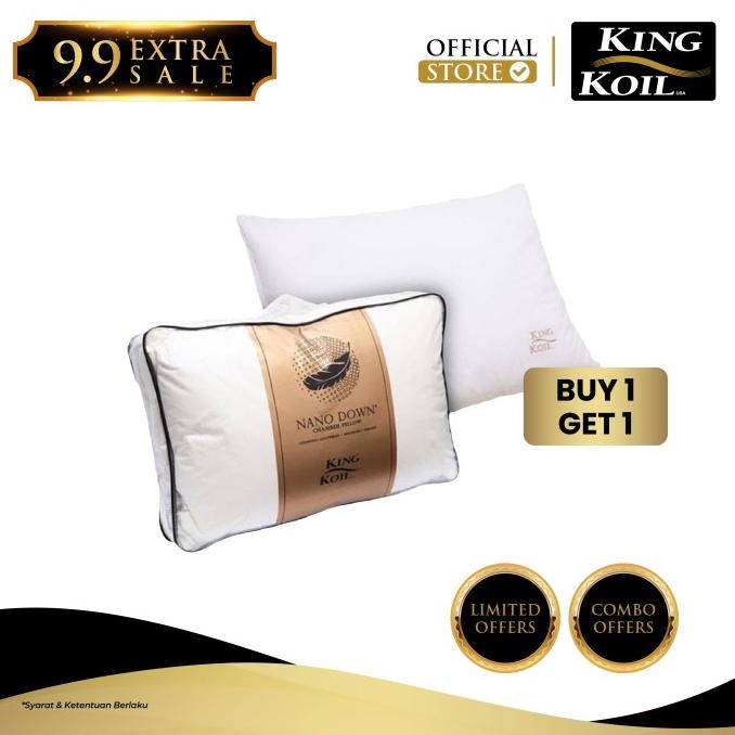 King Koil Bantal Nano Down Chamber 51x76