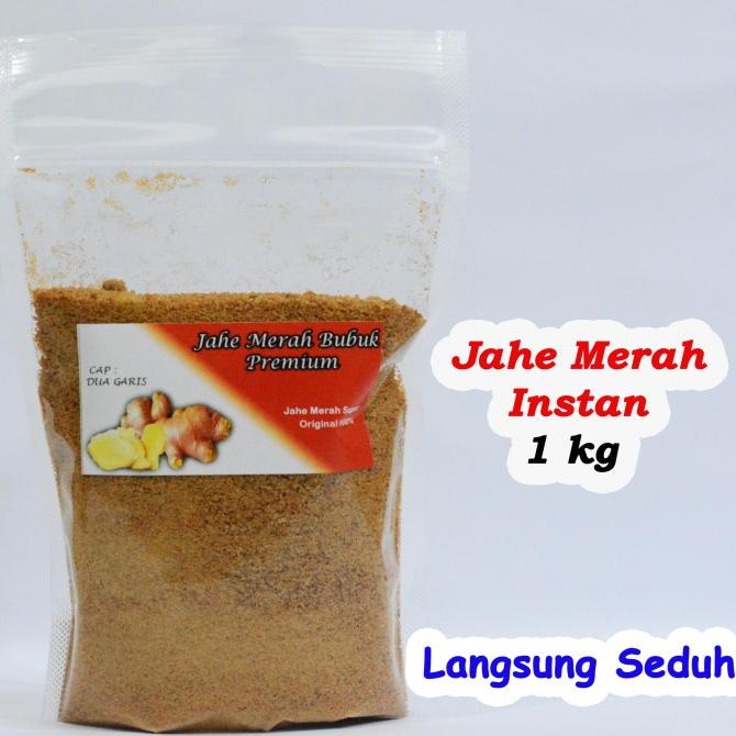 

Jahe Merah Bubuk / Jahe Merah Bubuk Instant / Bubuk Jahe Merah 1kg