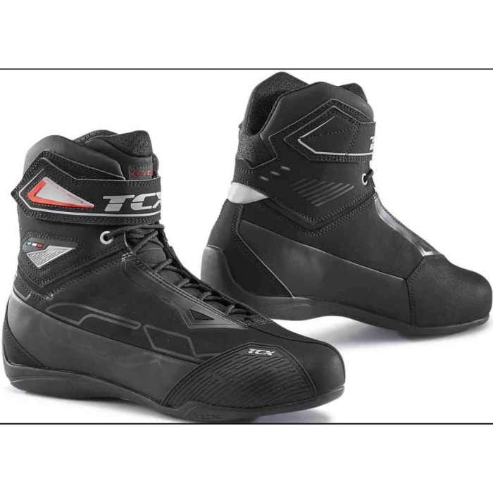 Bestseller Sepatu Tcx Rush 2 Waterproof Black Sepatu Motor Bikers Uk 40 - 46