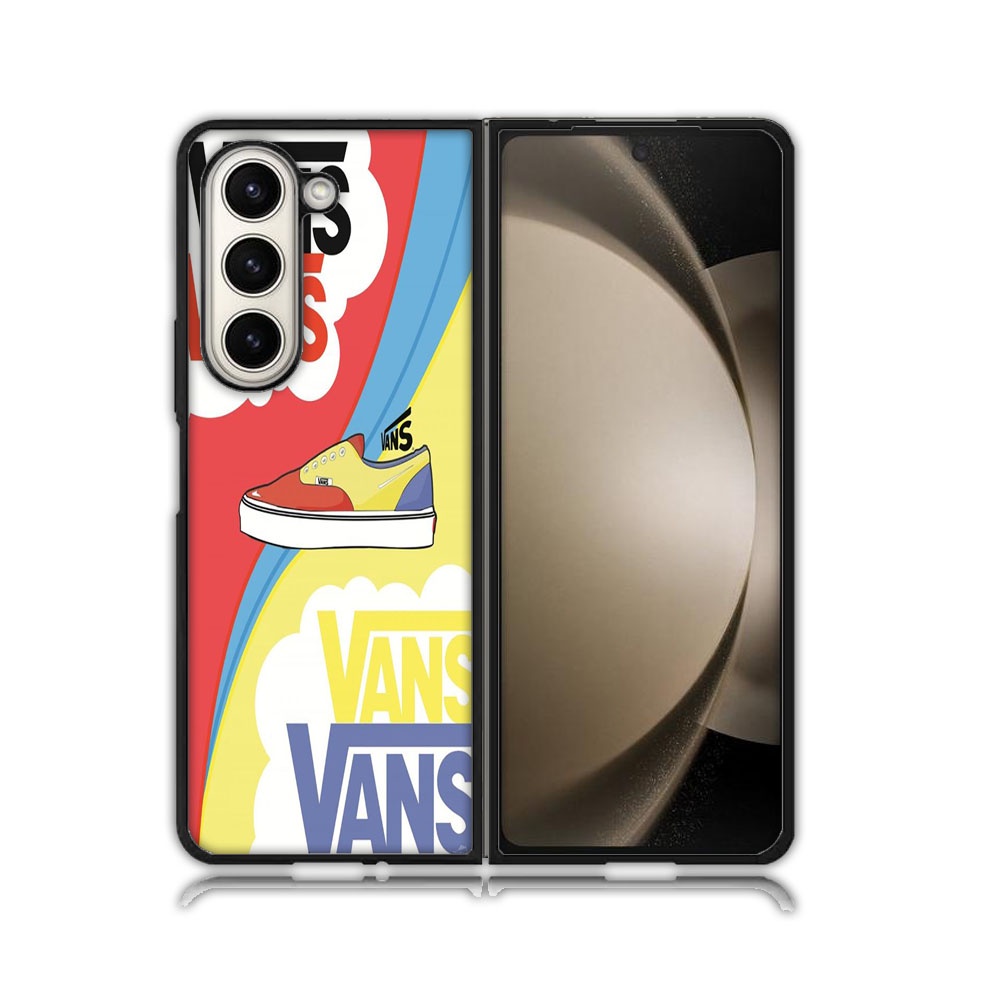 Casing Case Samsung Z Fold 5 Hardcase 4 3 S10 S9 S8 Custom Premium Gambar Vans Old Skool