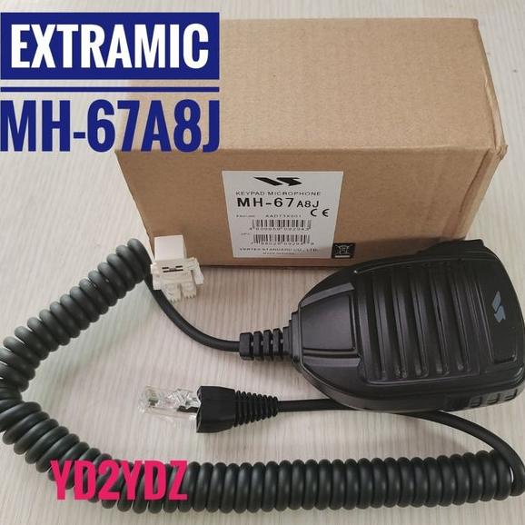 Extramic radio rig Vertex Motorola Yaesu MH-67A8J extra mic MH-67 microphone MH67A8J MH67  VX2100 VX