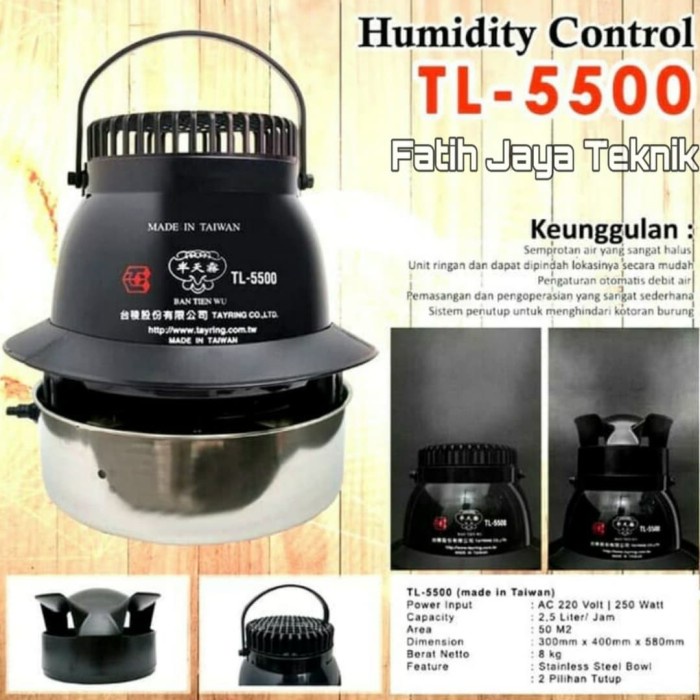 Mesin Kabut Tl-5500 Mesin Kabut Mesin Uap Walet Humidifier Tl-5500 Berkualitas