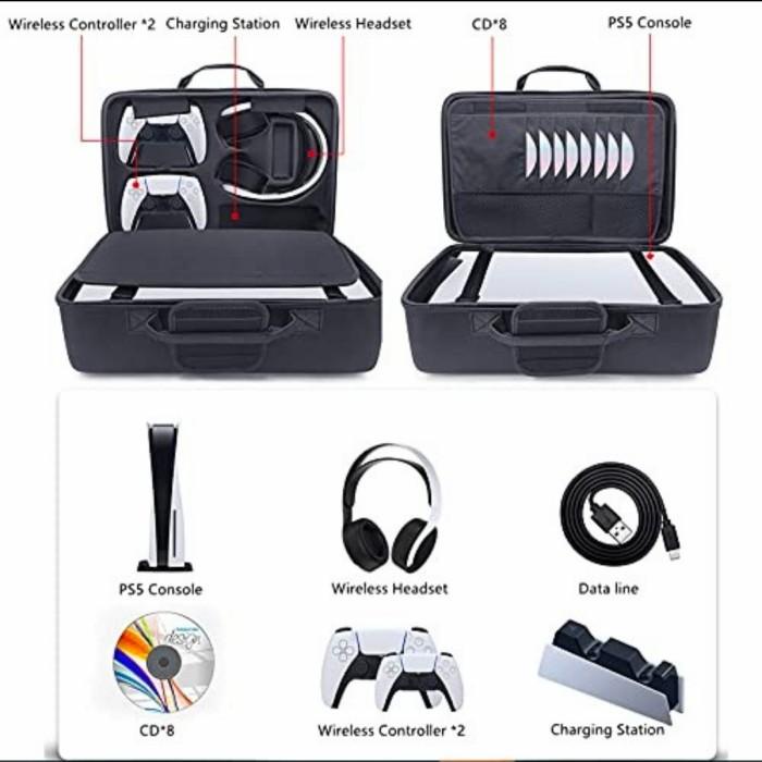Tas/Bag/Koper Topway Hard Case For Ps5