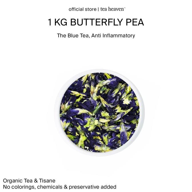 

Bunga Telang 1kg Butterfly Pea Flower Tisane Blue Tea 1 kilo