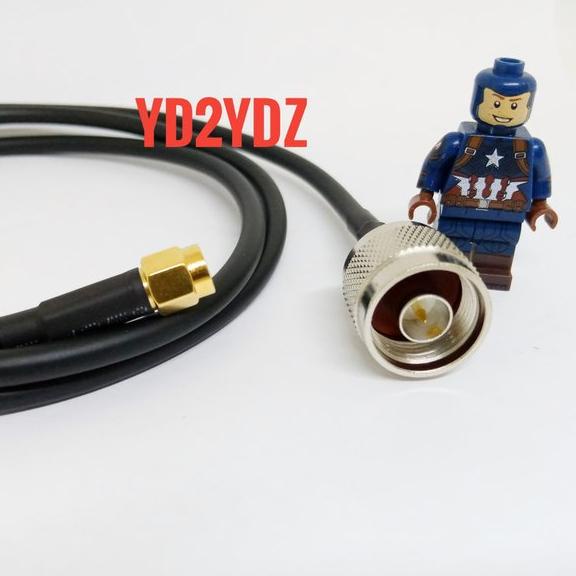 kabel jumper rpsma male to n male pigtail antenna rp-sma  mikrotik ubnt tplink basebox netmetal netb