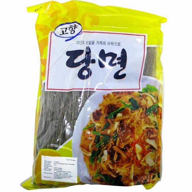 

DANGMYEON Korean Vermicelli 1Kg Mie Japchae / Sohun Soun Bihun Korea