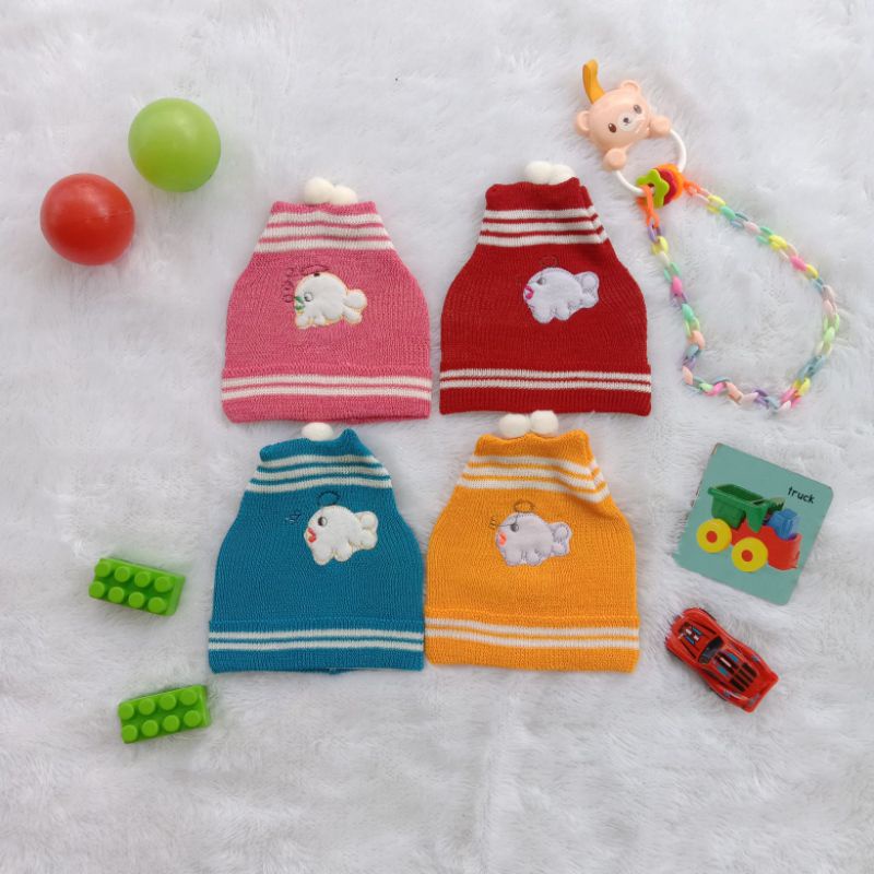 kupluk topi bayi 0-6bulan ciput baby newborn