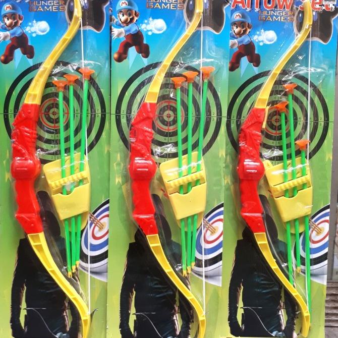 MAINAN PANAHAN ANAK PELURU KARET