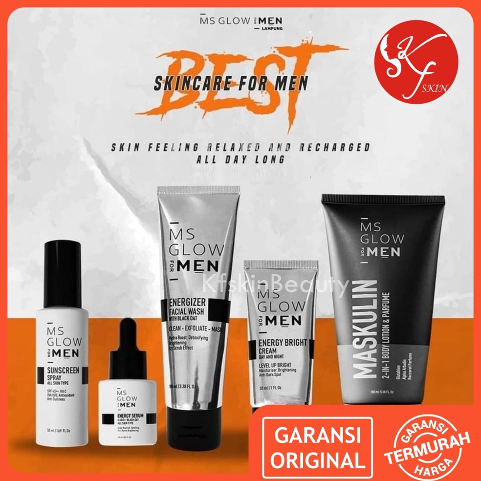 TermurahSs9S3 MS GloW MEN / MS GLOW FOR MEN / PAKET BASIC MS GLOW FOR MEN