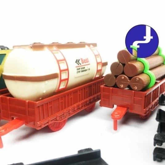 HOT SALE MAINAN ANAK KERETA API UAP - MAINAN KERETA API TRACK SET CLASSICAL TERBARU