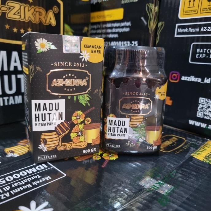 

#@#@#@#@] Madu Hitam Pahit Az Zikra Azzikra Asli / Original 500ML - HUTAN PAHIT