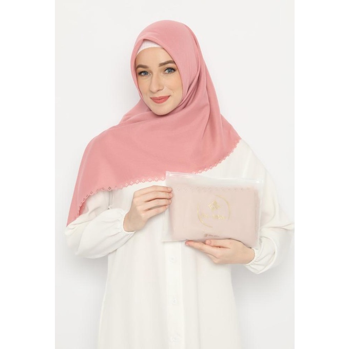Sale Afina Voal Scarf Flamingo Pink Termurah