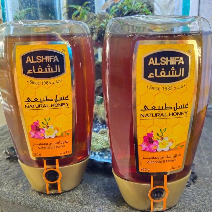 

yang dicari] Madu Al Shifa 250gr Squeeze Squez Impor dari Arab Saudi Natural Honey