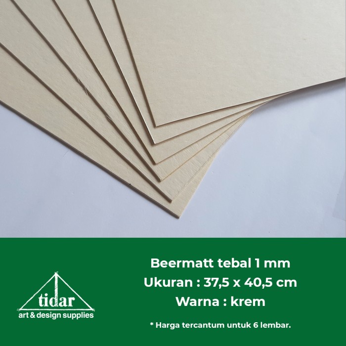 

Beermatt Tebal 1 MM - Birmat - Birmet Board - Karton - Dinding Maket JUAL