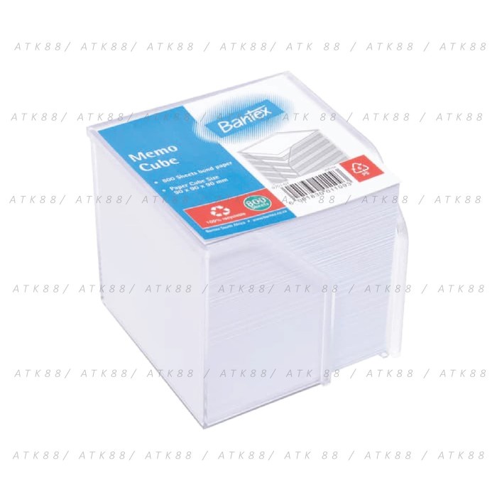 

Bantex Memo Cube White 80 gr #9751 TERMURAH