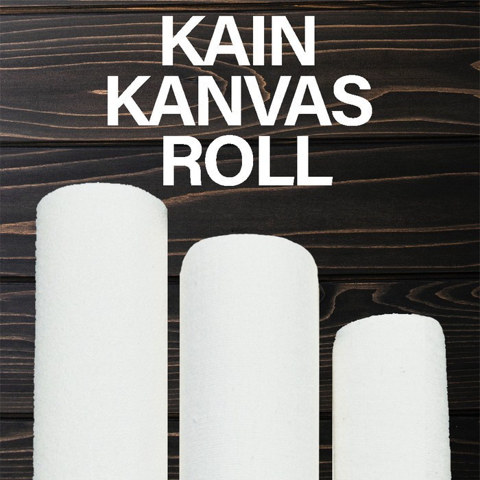 

Bestseller Kanvas Lukis Roll Marsoto Ukuran 1.6M X 3M Warna Putih