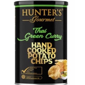 

populer] HUNTER'S Gourmet Thai Green Curry Hand Cooked Potato Chips 150gr