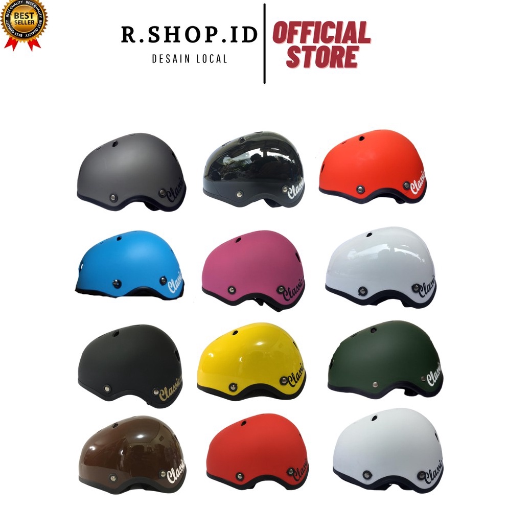 RECOMENDED Helm Sepeda Classic Helm Sepeda Lipat Helm Sepeda Batok Helm Sepeda Helm Sepeda Clasic Murah