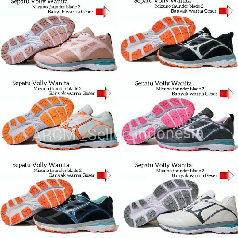 Ready.. Sepatu Volly Wanita Mizuno Sepatu Olahraga Volly Mizuno Wanita