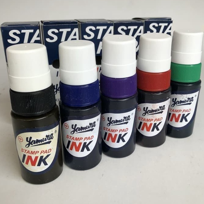 

YT78 YAMURA King Size 50 cc (1 Pc) / Stamp Pad Ink Yamura / Tinta Stamp Pad / Tinta Stempel / Tinta Kardus Laris