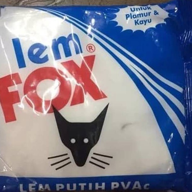 

83 Lem fox plastik / isi lem fox / lem fox refill 350 gram BIRU ➩Laris