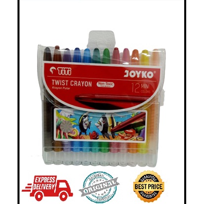 

59 CRAYON 12 WARNA PUTAR PENDEK JOYKO Terbaru (