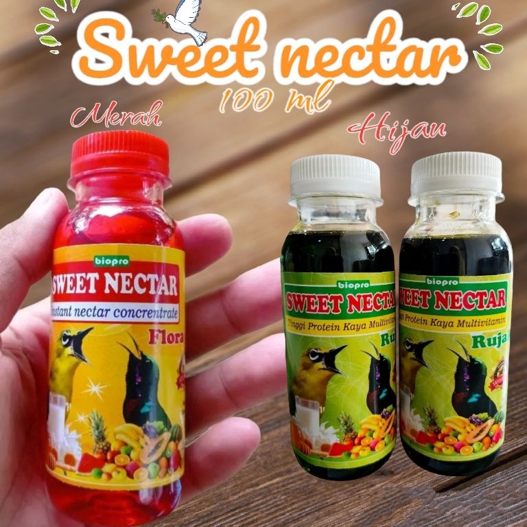 Bestsellerg5G0s nectar colibri nektar pakan Kolibri 100 ml rujak Nektar merah hijau