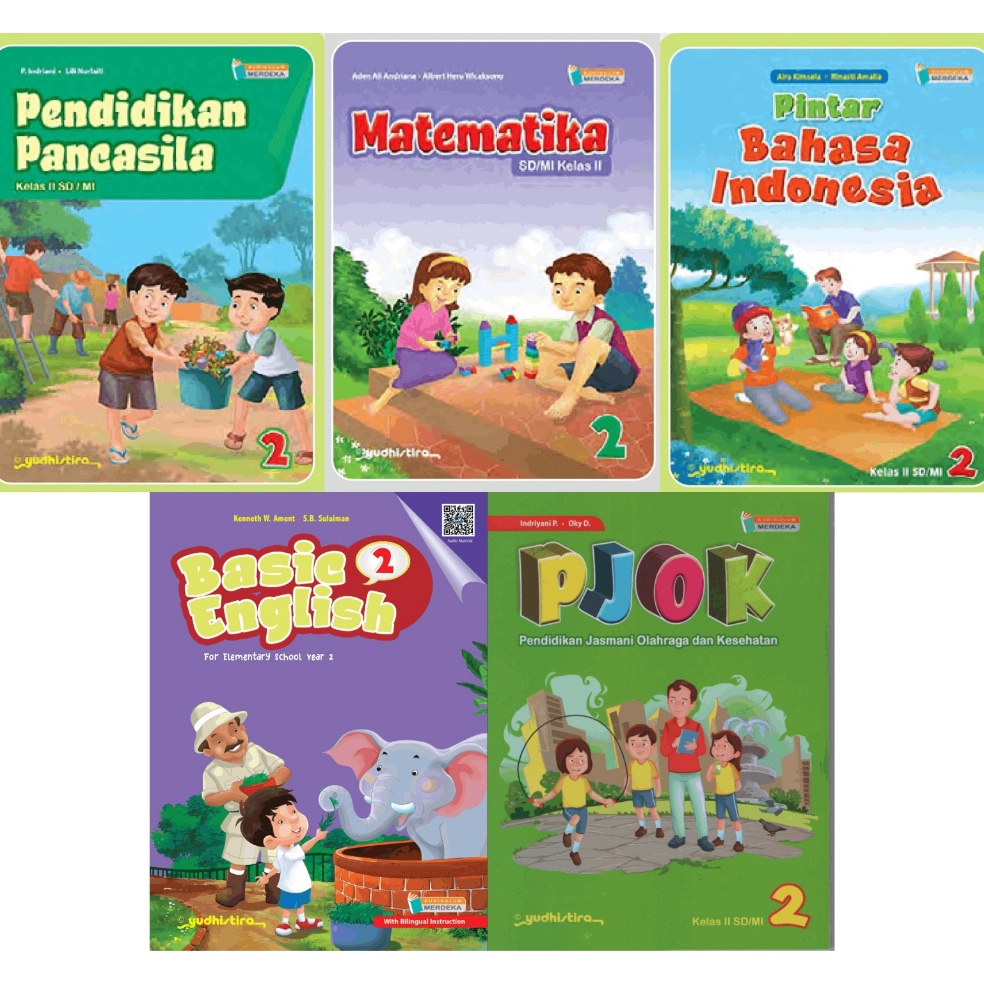 

A6997 Buku Paket Kurikulum Merdeka Penerbit (Yudhistira)| Untuk Siswa Kelas 2 SD/Mi 9558
