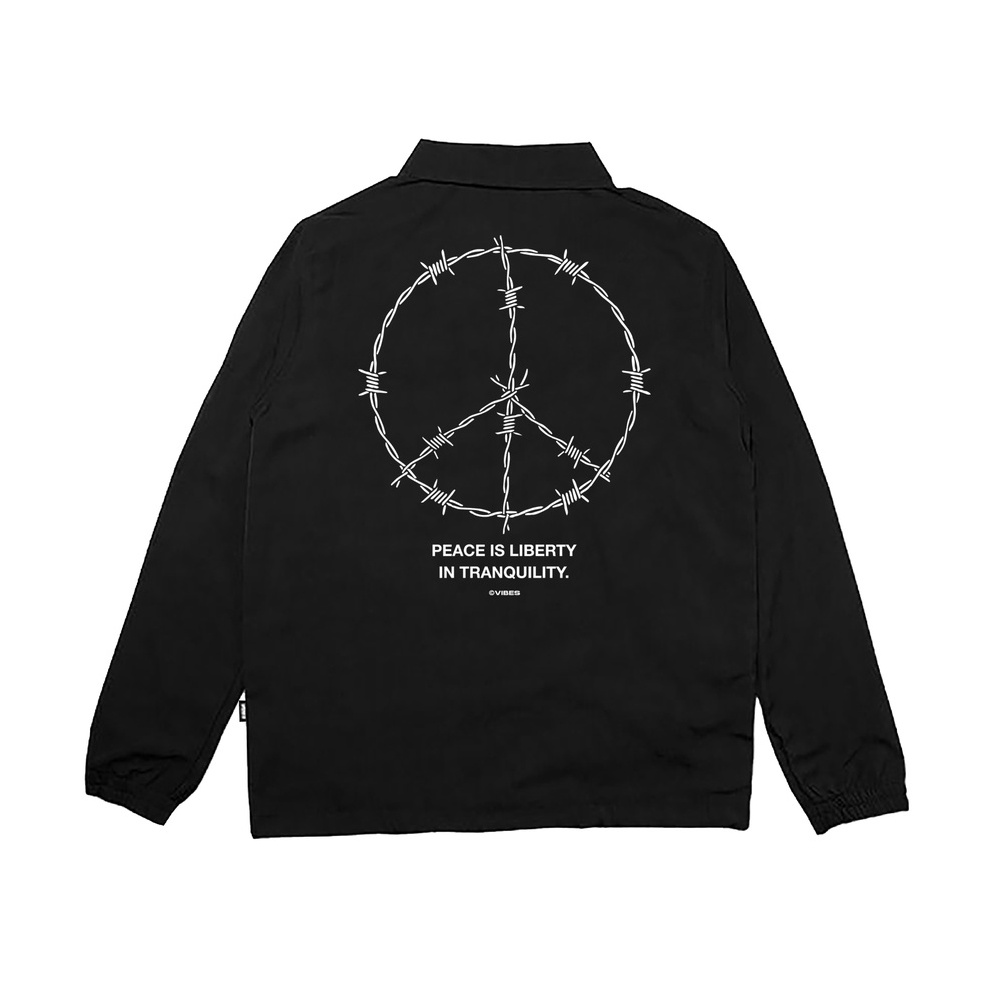 STOK TERBATAS VIBES APPAREL | Wirepeace | Coach Jacket