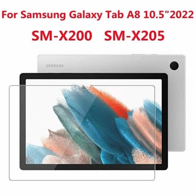 ✾ TEMPERED GLASS SAMSUNG TAB A8 2022 ANTI GORES SAMSUNG TAB A8 X200 X205 3763