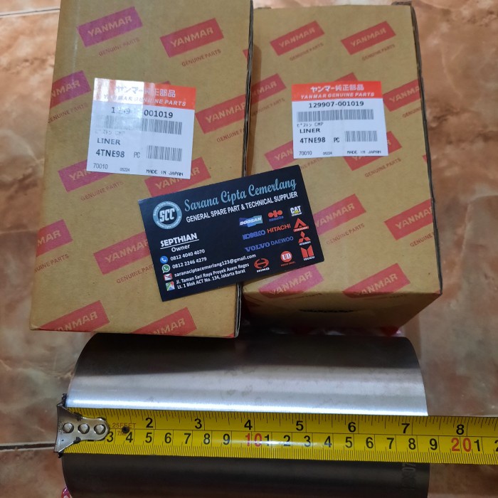 Liner 4Tne98 Yanmar Liner 4Tnv98 Mesin Yanmar 4Tn98 4Tnv98T Yanmar Murah