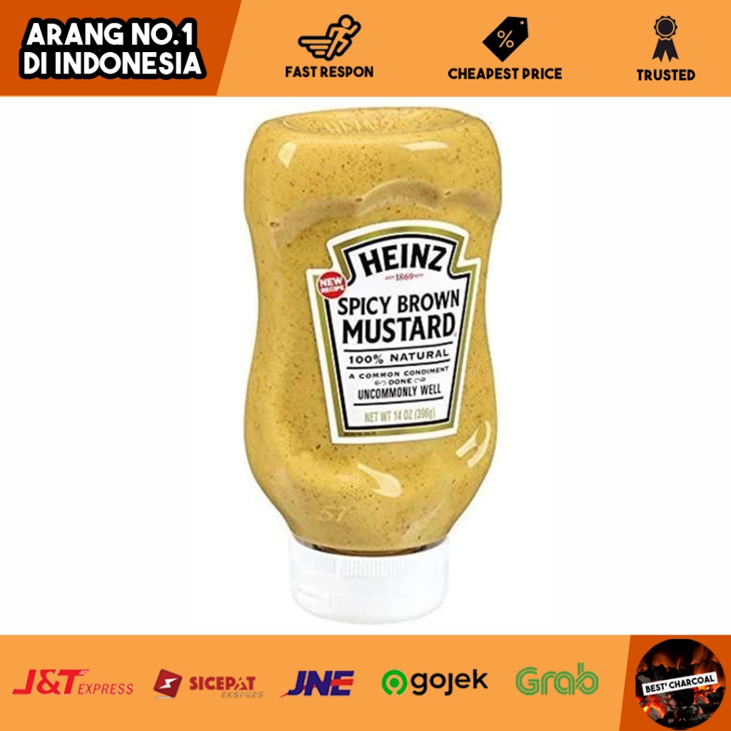

Sauce Heinz Yellow Mustard Tomati Ketchup Spicy Brown Mustard