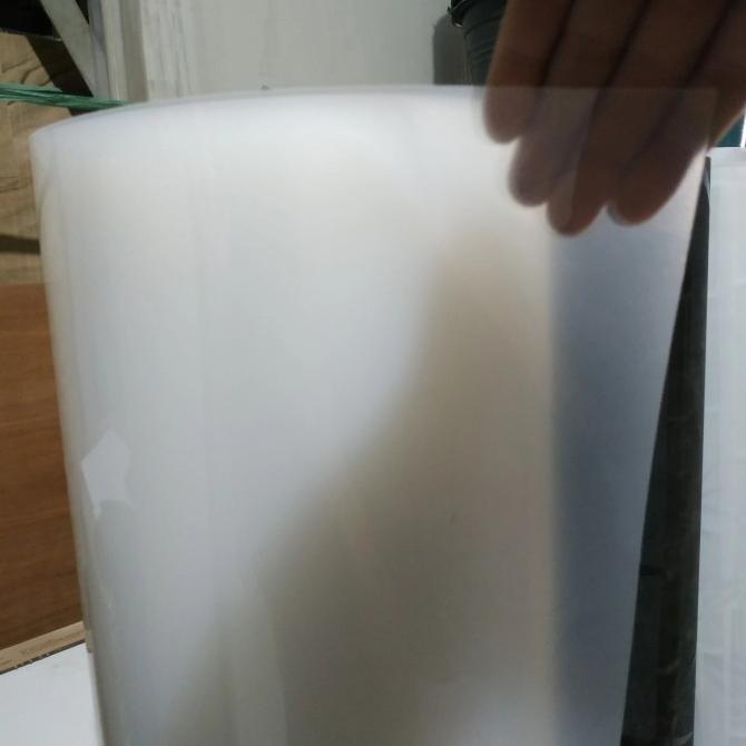 >*>*>*>*] Fiber Pagar Putih Polos Tebal per meter