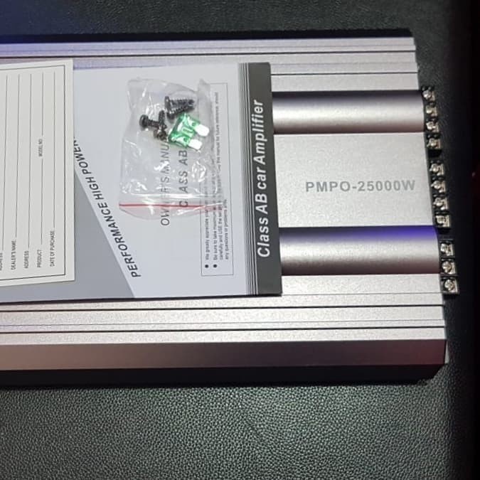 power amplifier 4 channel merk coustic audio seri co - 412 coffe cikacika321