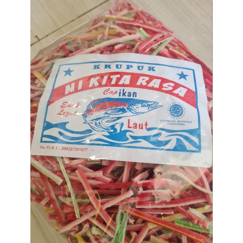 

Kerupuk Jaat / Kecipir Warna Merk Nikita Rasa 1 Bal 4,5Kg