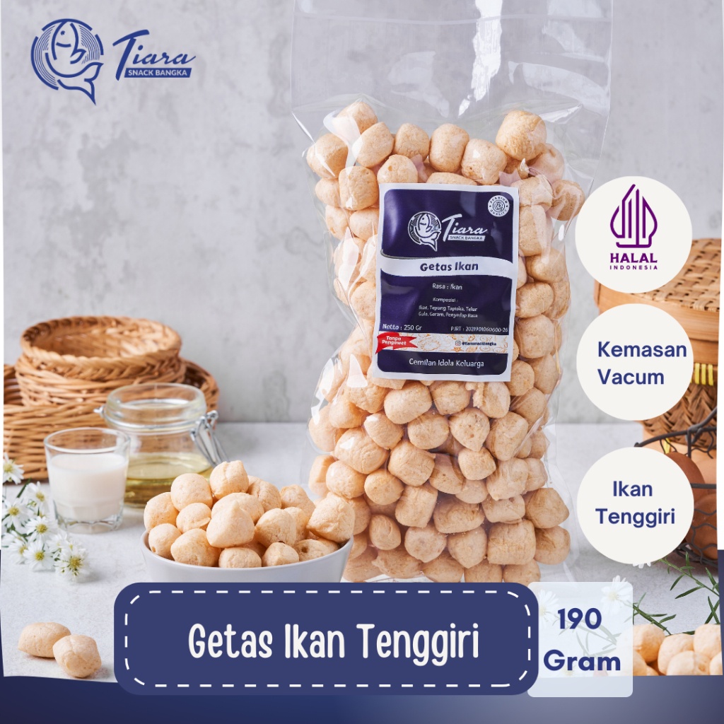 

Kerupuk Getas Bangka Ikan Tenggiri By Tiara Sna Bangka/Sna/Krupuk