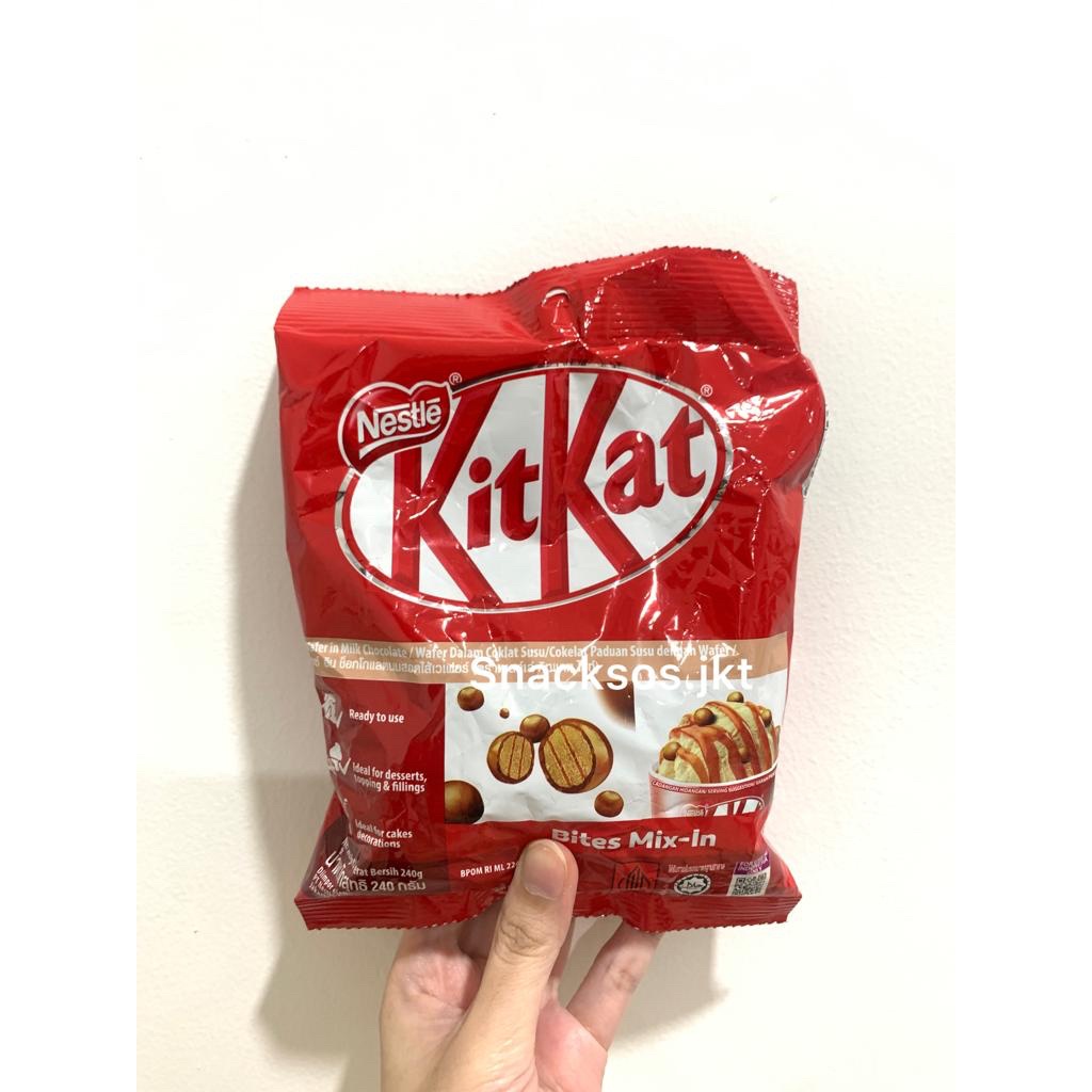 

Nestle Kitkat Bites Wafer In Lk Chocolate X In