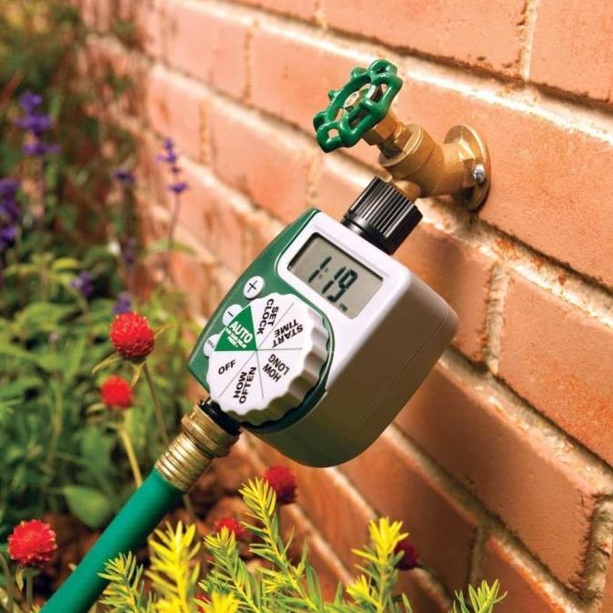 Digital Timer Keran Air Otomatis Sprinkler Timer Kran Air Tanaman