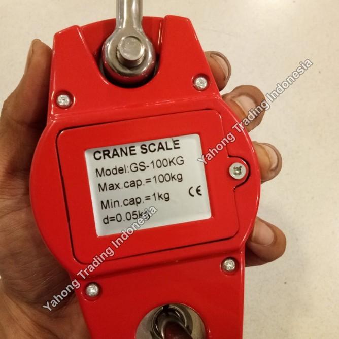 Timbangan Gantung Digital Mini Crane Scale 100Kg 0.05Kg