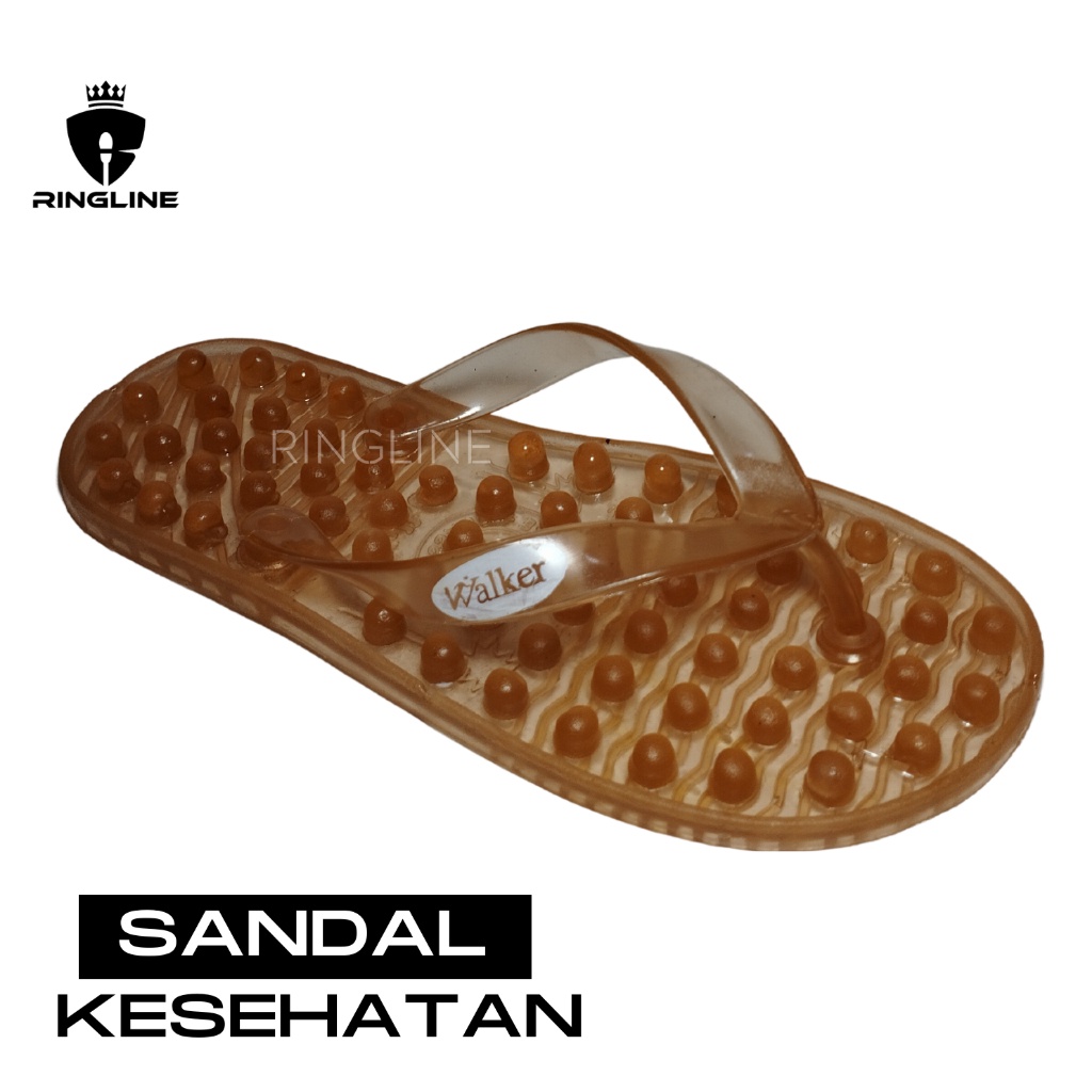 ' sandal refleksi duri besar - sandal rematik -sandal duri jepit walker - sandal kesehatan
