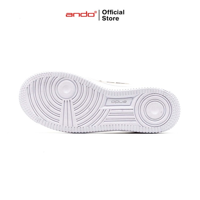 Ando Official Sepatu Sneakers Haeda Wanita Dewasa - Krem/Coklat