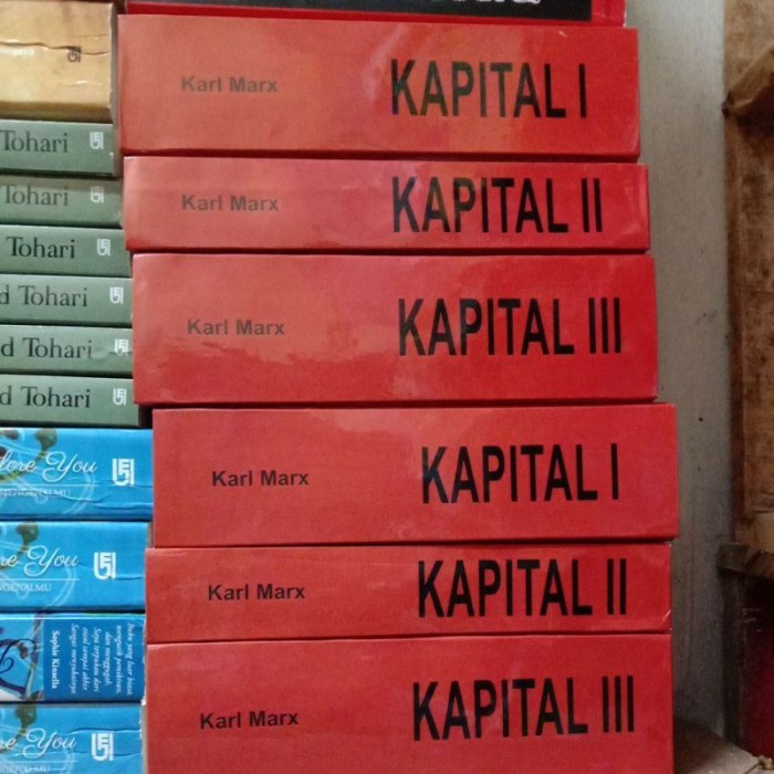 HOT SALE SATU PAKET DAS KAPITAL 3 JILID - KARL MARX TERBARU