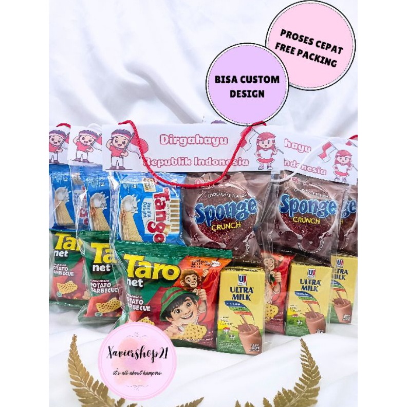 

RVVX4537 Paket Snack Custom Label / Hampers Snack Murah