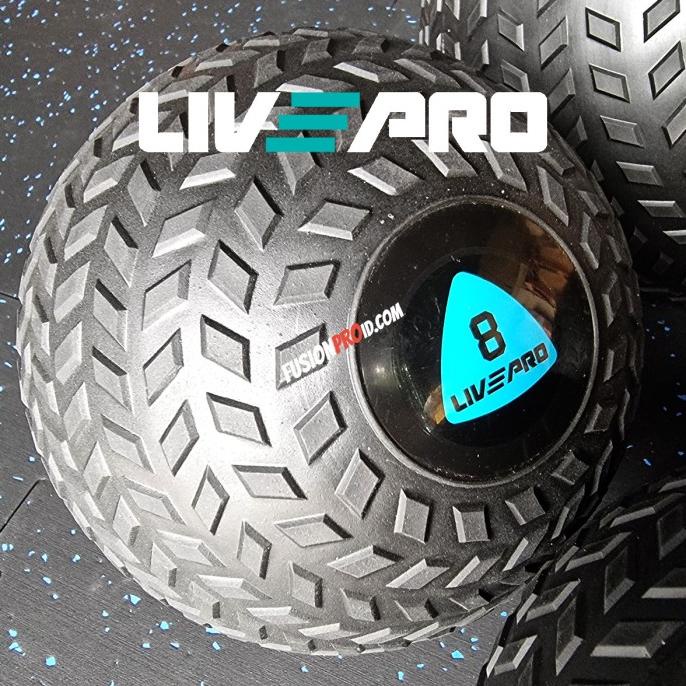 Slam Ball 8kg Bola Gym Medicine Ball Fitness Heavy Duty Livepro